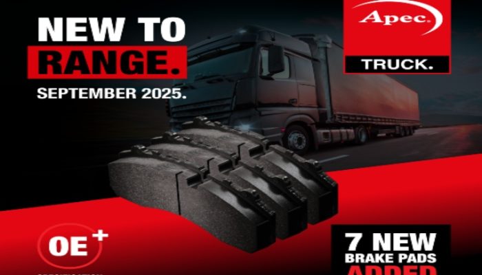Apec Truck Strengthens Braking Offering with New Brake Pads
