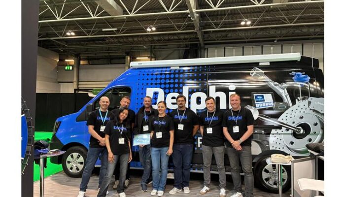 Europe: Delphi Secures Best Stand Award at UK Garage & Bodyshop Event