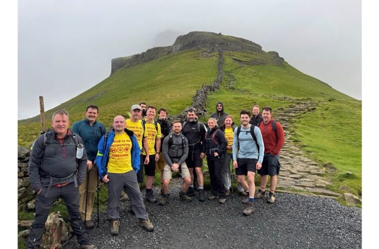 Ring Automotive Team Completes Yorkshire Three Peaks Challenge for Charity