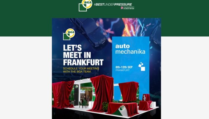 BG Automotive Confirms Stand Details and International Team for Automechanika Frankfurt