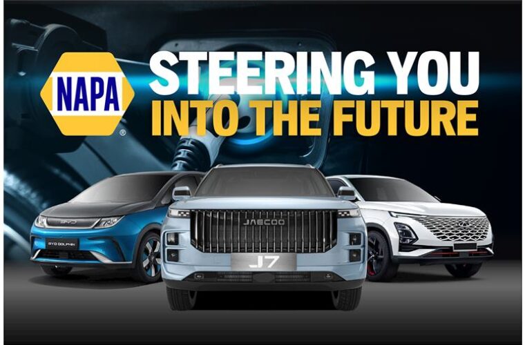 NAPA Adds to Steering and Suspension Range for Emerging Chinese Brands
